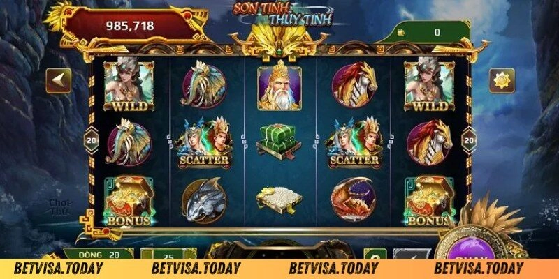 Bí quyết chơi nổ hũ Sơn Tinh Thủy Tinh Betvisa bao thắng